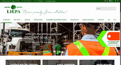 Desktop Screenshot of mcliepa.lv